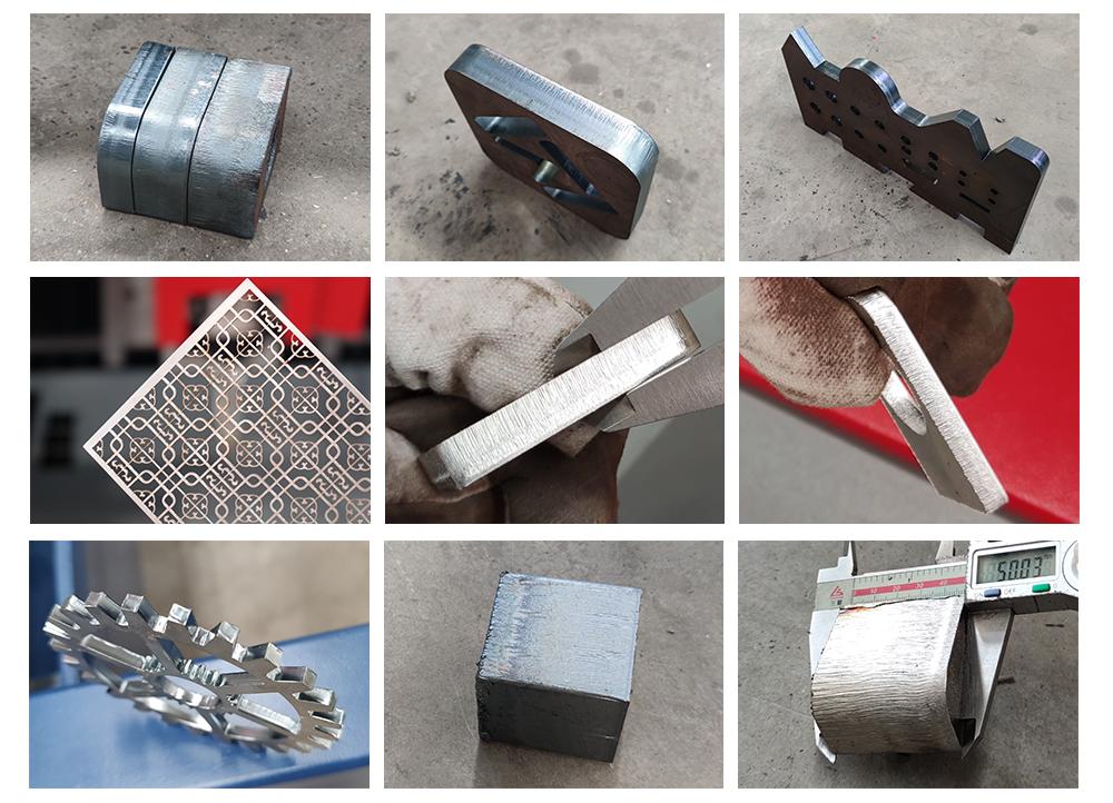 Various Metal Materials Cutting Samples of EETO Laser Cutting Machine