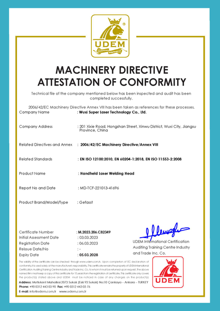 Laser Welding Gun CE