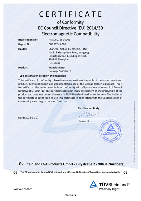 Voltage Stabilizer CE
