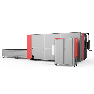 Ultra-precision Sheet Metal Double-exchange-table Laser Cutting Machine
