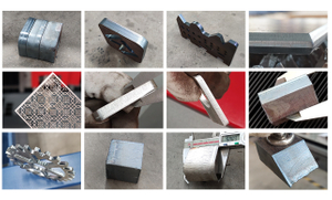Various Metal Materials Cutting Samples of EETO Fiber Laser Cutter.jpg