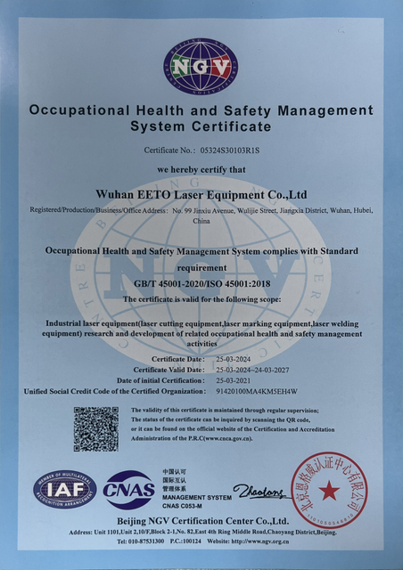 ISO9001 Occupational Health And Safety Management