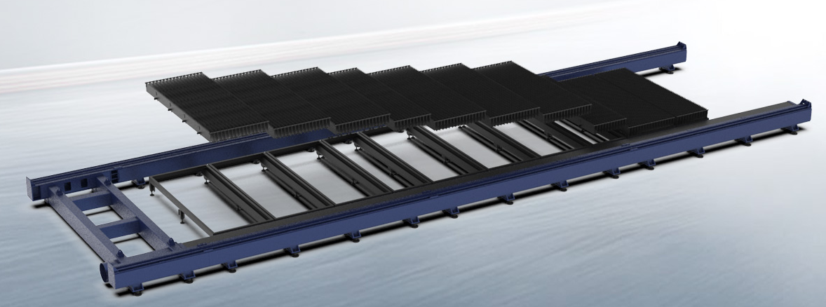 Modular Working Table For EETO FGT Gantry Fiber Laser Cutter